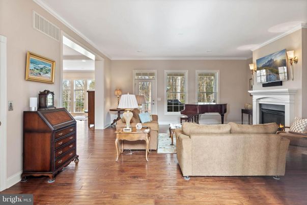 Fireplace, Interior, Living room, Piano, Wood Texture Flooring