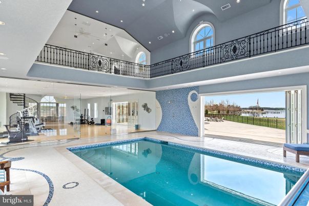 Interior, Pool, Recessed Lighting