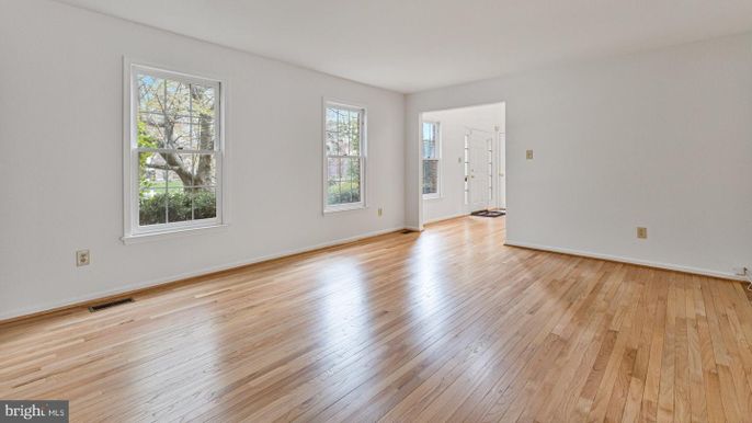 Empty room, Interior, Wood Texture Flooring