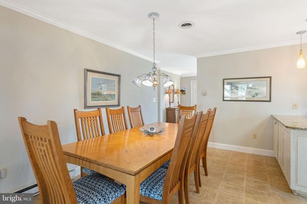 Dining room, Interior, Pendant Lights