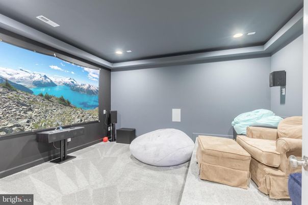 Interior, Recessed Lighting, Theatre Room