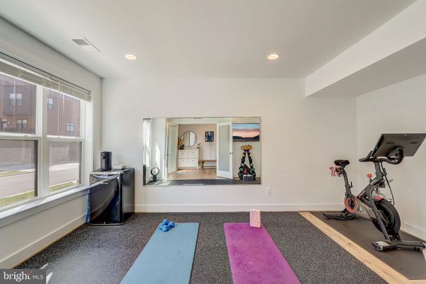 Fitness Equipment, Interior, Recessed Lighting