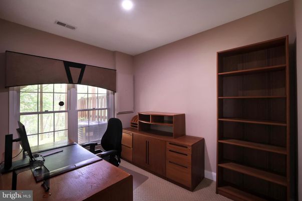 Home Office, Interior, Recessed Lighting