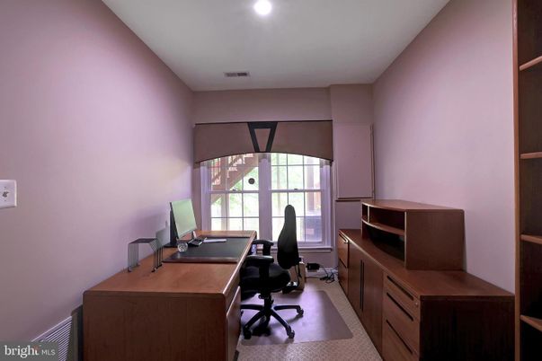 Home Office, Interior, Recessed Lighting
