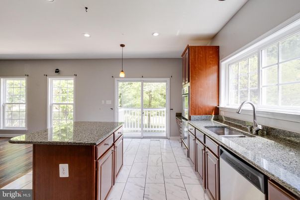 Interior, Kitchen, Marble, Pendant Lights, Recessed Lighting