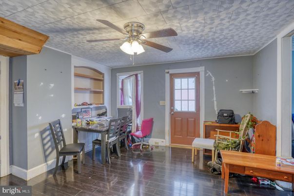 Dining room, Interior, Wood Texture Flooring