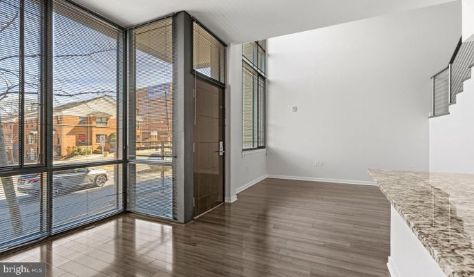 Empty room, Interior, Wood Texture Flooring