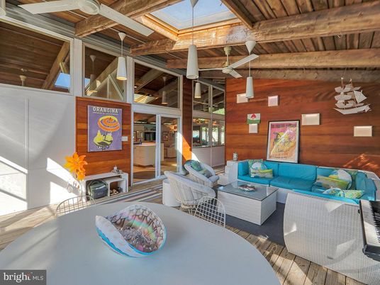 Interior, Living room, Pendant Lights, Wooden Beams, Wooden Ceilings, Wood Texture Flooring, Wooden Walls
