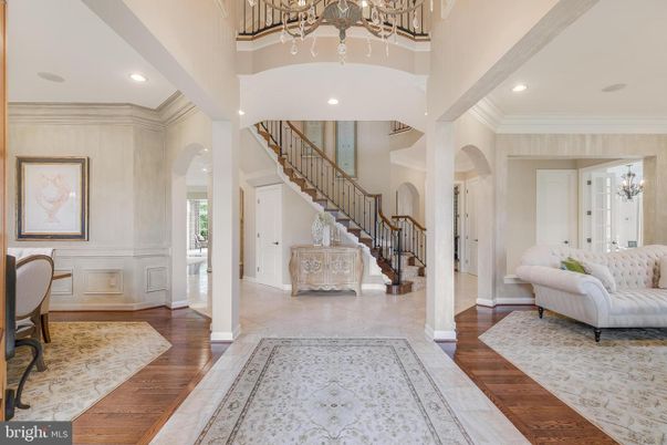 Chandelier, Interior, Recessed Lighting, Wood Texture Flooring