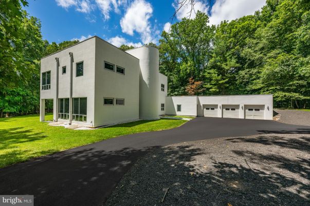 Attached, Backyard, Detached Garage, Exterior, Facade, Modern