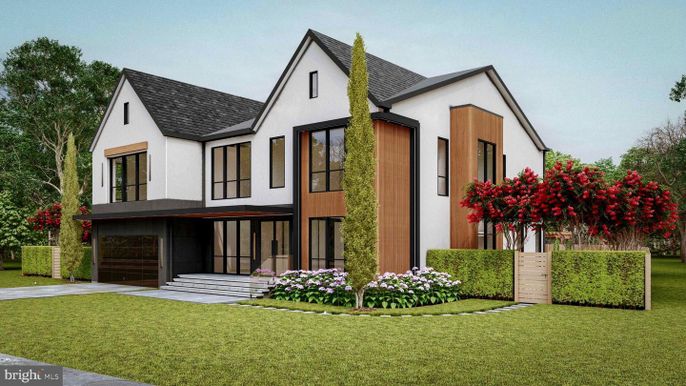 Attached, Backyard, Exterior, Facade, Farmhouse