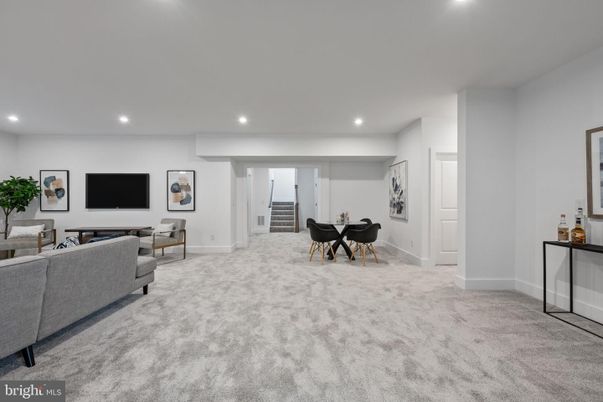 Dining room, Interior, Living room, Recessed Lighting