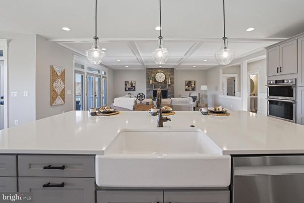 Interior, Kitchen, Pendant Lights, Recessed Lighting