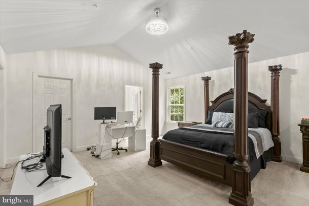 Bedroom, Chandelier, Home Office, Interior