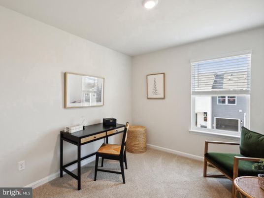 Home Office, Interior, Recessed Lighting
