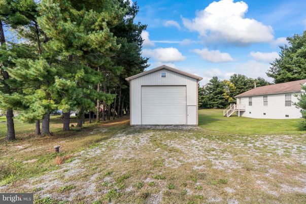 Backyard, Detached Garage, Exterior