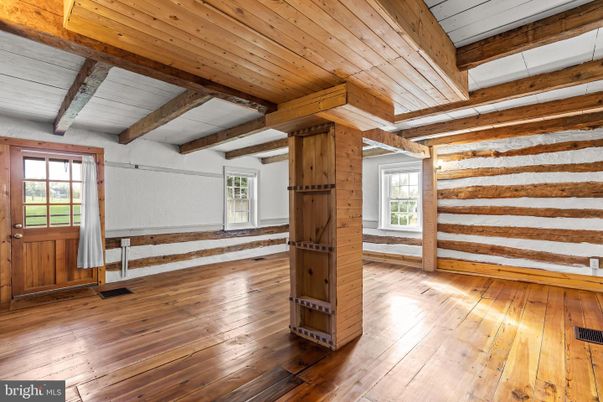 Empty room, Interior, Wooden Beams, Wooden Ceilings, Wood Texture Flooring, Wooden Walls