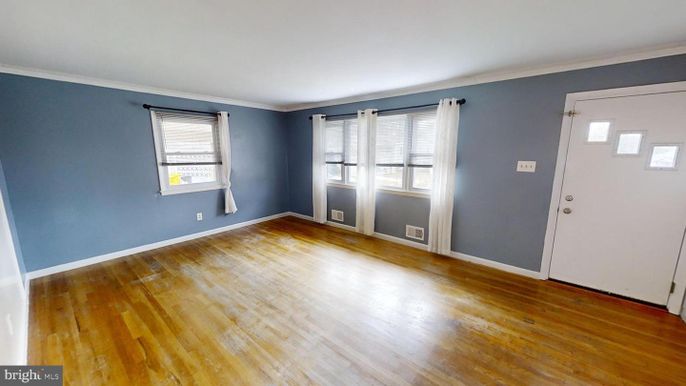Empty room, Interior, Wood Texture Flooring