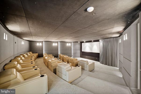 Home Theatre Room, Interior, Projection Screen, Theatre Room