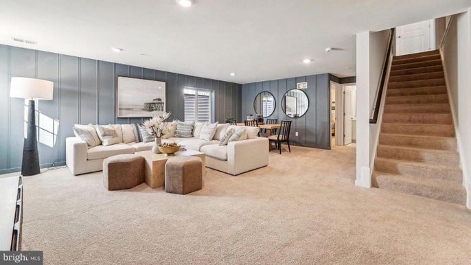 Dining room, Interior, Living room, Recessed Lighting