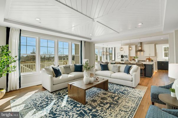 Interior, Kitchen, Living room, Pendant Lights, Recessed Lighting, Stainless Steel Appliances, Wood Texture Flooring