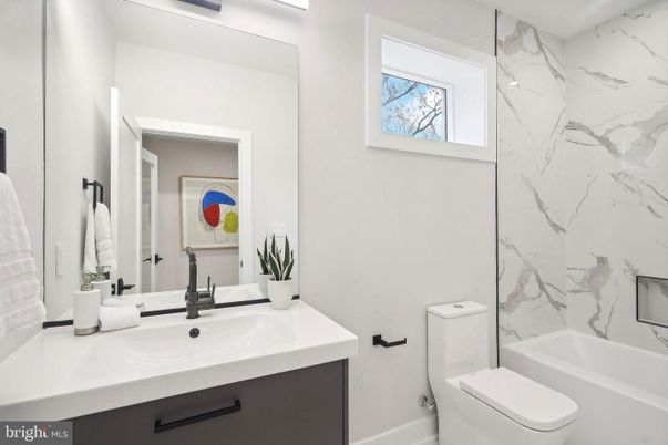 Bathroom, Interior, Marble Walls