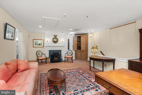 Fireplace, Interior, Living room, Recessed Lighting