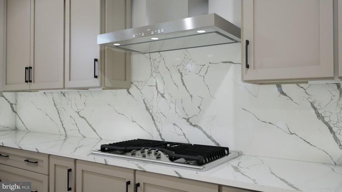 Interior, Kitchen, Marble Walls