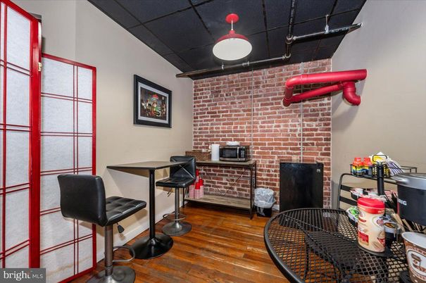 Interior, Stone Walls, Wood Texture Flooring
