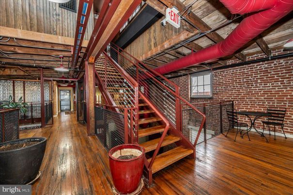 Dining room, Interior, Stone Walls, Wood Texture Flooring