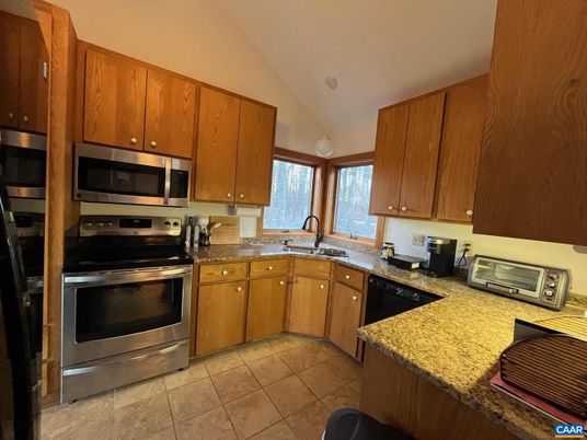 Interior, Kitchen, Stainless Steel Appliances