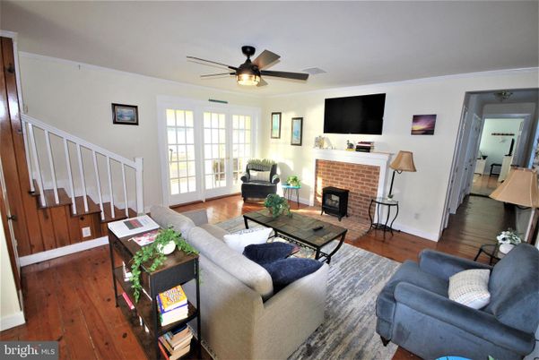 Fireplace, Interior, Living room, Wood Texture Flooring