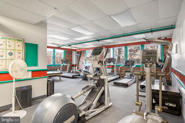 Fitness Equipment, Gym, Interior