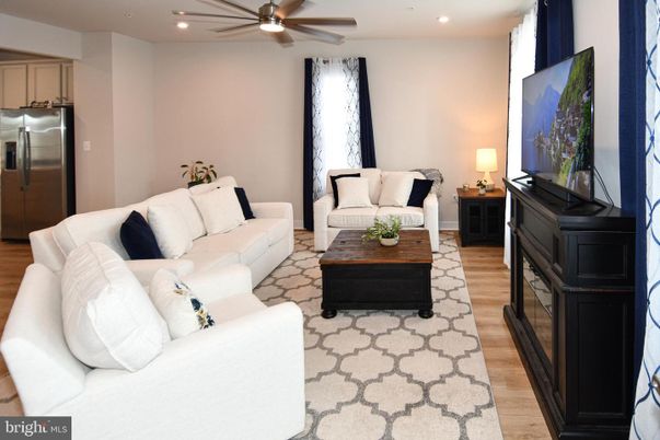 Interior, Kitchen, Living room, Recessed Lighting, Stainless Steel Appliances, Wood Texture Flooring