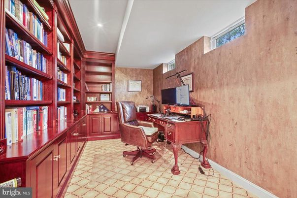 Home Office, Interior, Recessed Lighting