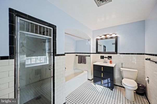 Bathroom, Glass Shower, Interior, Marble Walls