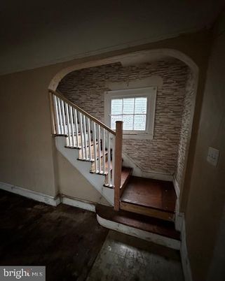 Interior, Stone Walls, Wood Texture Flooring