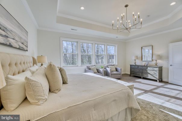 Bedroom, Interior, Pendant Lights, Recessed Lighting