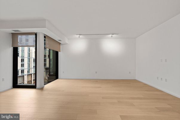Empty room, Interior, Wood Texture Flooring