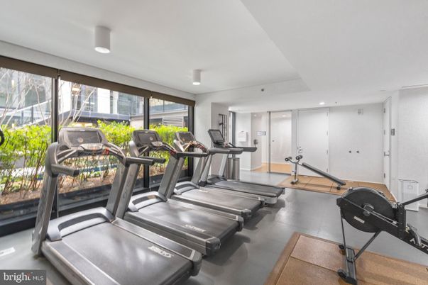 Fitness Equipment, Gym, Interior, Recessed Lighting