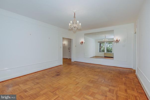 Chandelier, Empty room, Interior, Wood Texture Flooring
