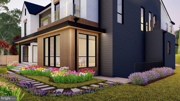 Exterior, Facade, Modern