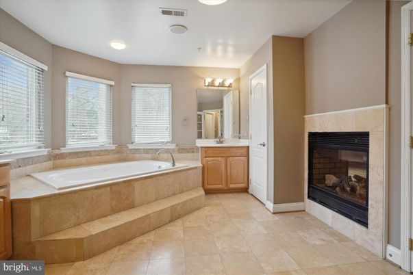 Bathroom, Fireplace, Interior, Recessed Lighting