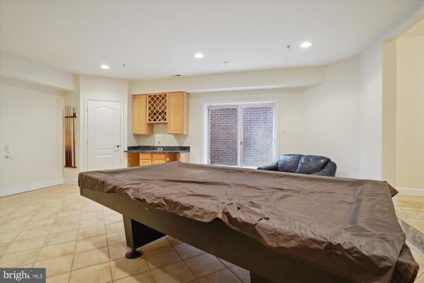 Bedroom, Billiard Table, Game Room, Interior, Recessed Lighting