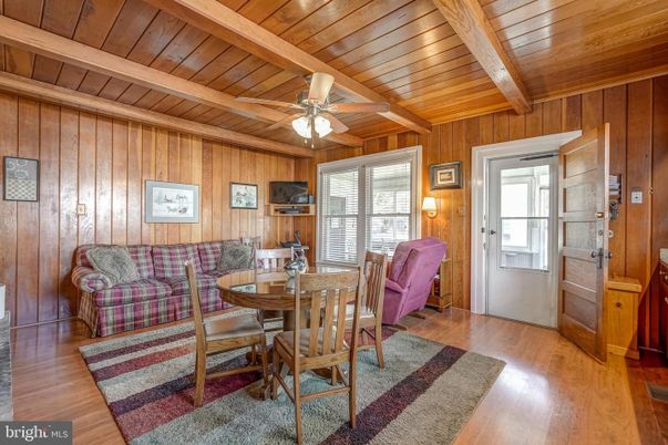 Dining room, Interior, Wooden Beams, Wooden Ceilings, Wood Texture Flooring, Wooden Walls