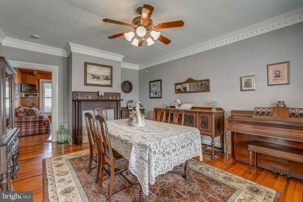 Dining room, Interior, Piano, Wood Texture Flooring