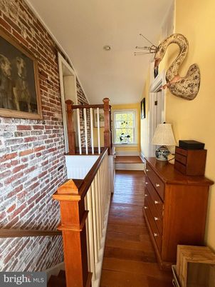 Interior, Recessed Lighting, Stone Walls, Wood Texture Flooring