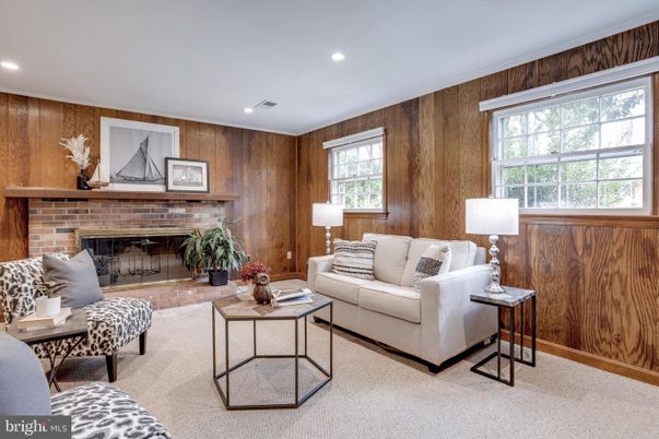 Fireplace, Interior, Living room, Recessed Lighting, Wooden Walls