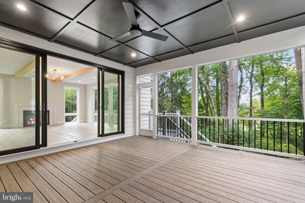 Fireplace, Interior, Recessed Lighting, Wood Texture Flooring