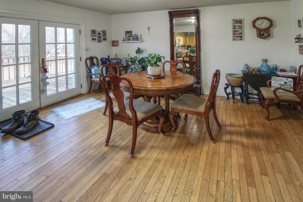 Dining room, Interior, Wood Texture Flooring